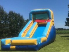 16ft blue and yellow slide 16ft blue and yellow slide