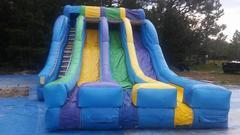 20ft triple lane waterslide 20ft triple lane waterslide